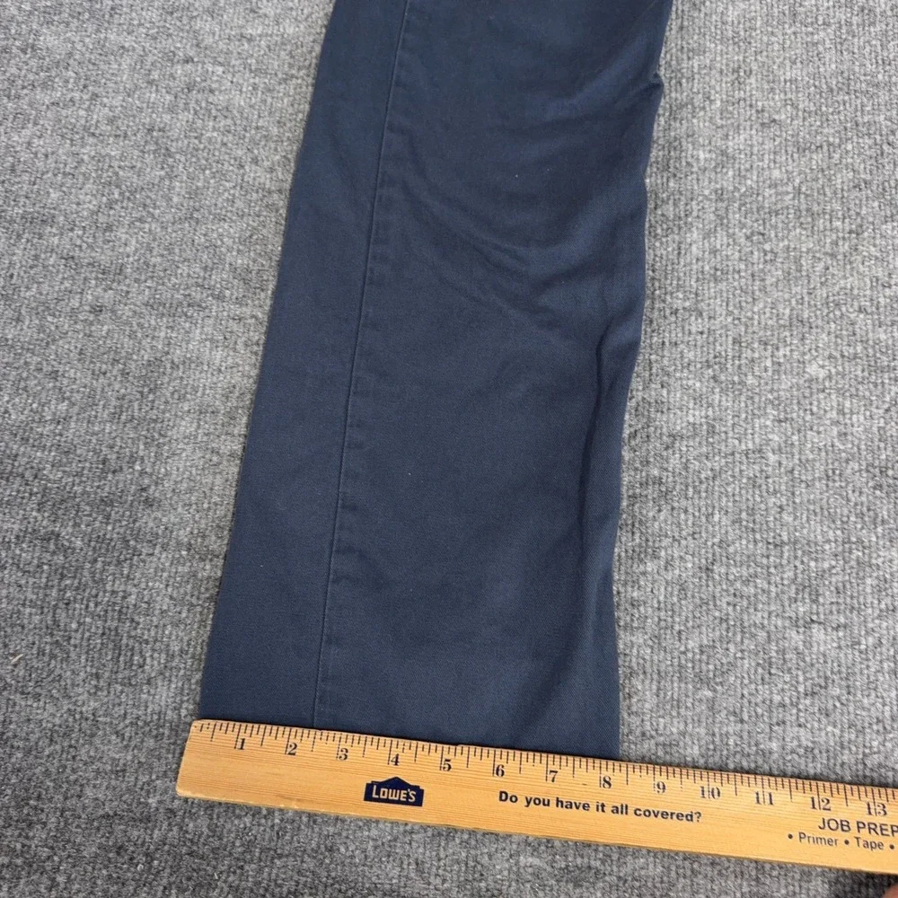 Levi's 514 Pants Men 33x32 Blue Garment Dyed Chino Straight Fit 5-Pocket Casual